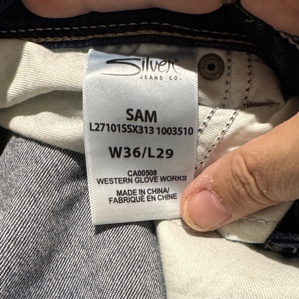 Silver Blue Jeans - Picture 3 of 5